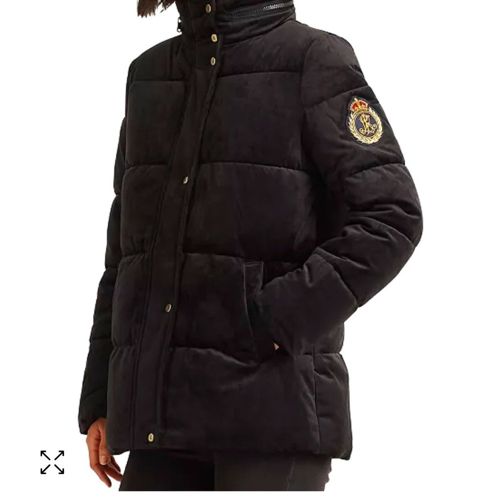 Down -Velvet Puff Insulate Coat
